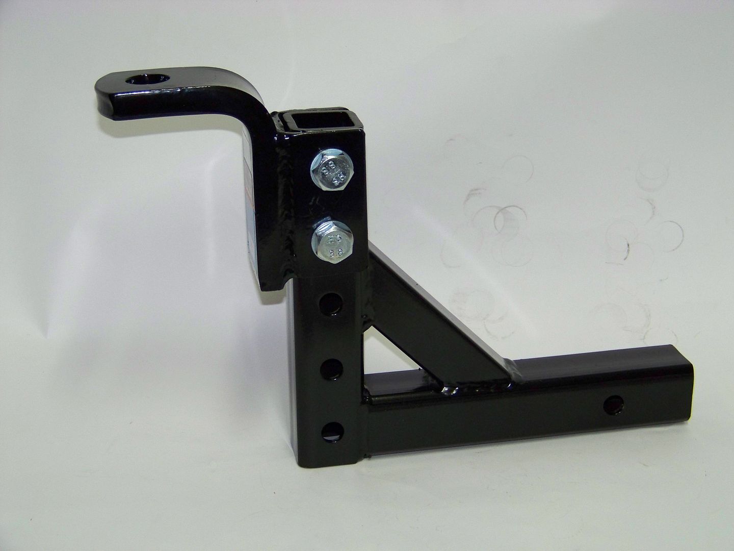 10" Adjustable Drop Hitch Ball Mount 2" Trailer Receiver Tow Trailer